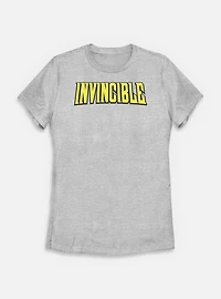 Invincible Logo Womens T-Shirt