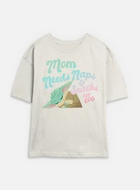 Star Wars The Mandalorian Mom Needs Naps And Snacks Too Womens Skimmer T-Shirt