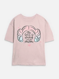 Star Wars The Force Is Strong With This Mom Womens Skimmer T-Shirt