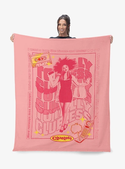 Clueless Totally Clueless Silk Touch Throw Blanket