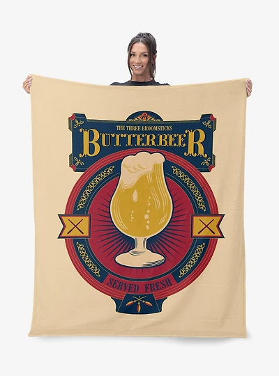 Harry Potter Served Fresh Silk Touch Sherpa Throw Blanket