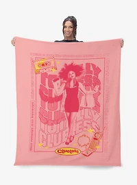 Clueless Totally Clueless Silk Touch Sherpa Throw Blanket