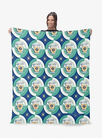 Harry Potter Butterbeer Repeat 60x80" Silk Touch Throw Blanket