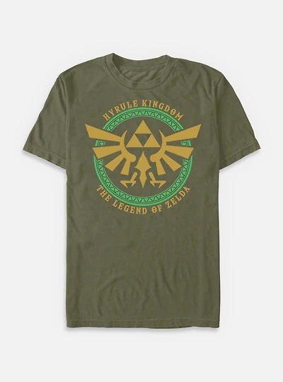 Nintendo Zelda Hyrule Kingdom Garment Dye T