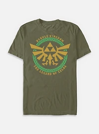 Nintendo Zelda Hyrule Kingdom Garment Dye T