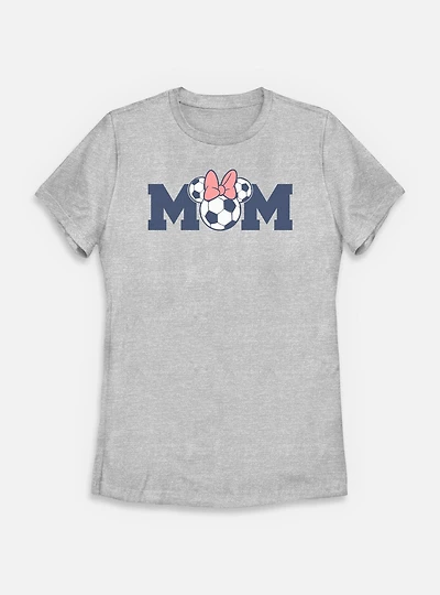 Disney Minnie Mouse Soccer Mom Womens T-Shirt