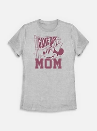 Disney Minnie Mouse Game Day Mom Womens T-Shirt
