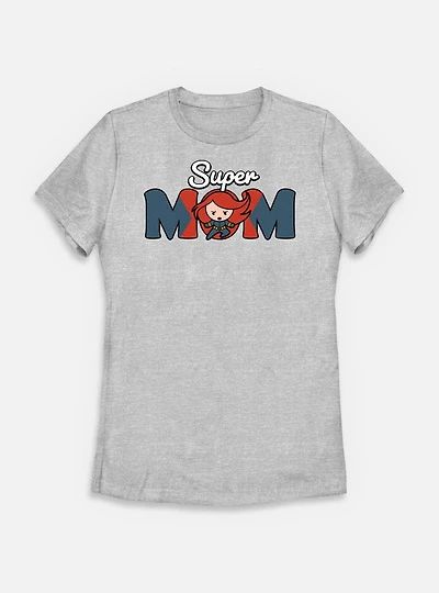 Marvel Black Widow Super Mom Womens T-Shirt
