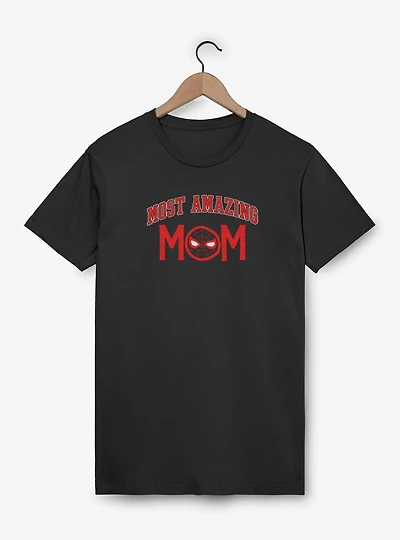 Marvel Spider-Man Most Amazing Collegiate Mom T-Shirt