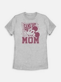 Disney Mickey Mouse Game Day Mom Womens T-Shirt