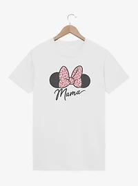 Disney Minnie Mouse Mama Leopard Bow T-Shirt