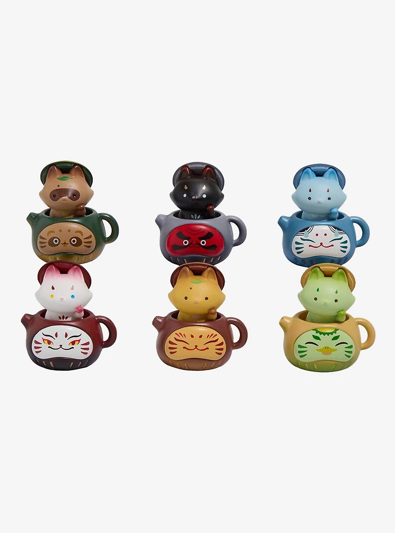 BCmini Fox in Teapot Blind Box Figure