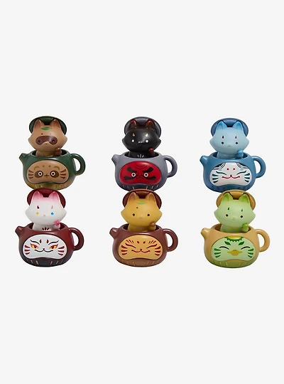 BCmini Fox in Teapot Blind Box Figure