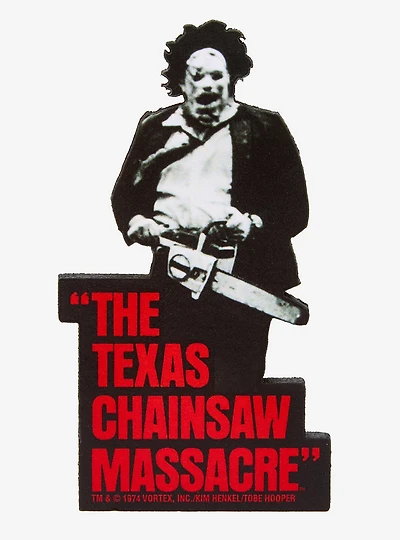 The Texas Chainsaw Massacre Chunky Magnet