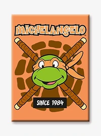 Teenage Mutant Ninja Turtles Michelangelo Flat Magnet