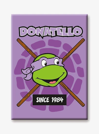 Teenage Mutant Ninja Turtles Donatello Flat Magnet