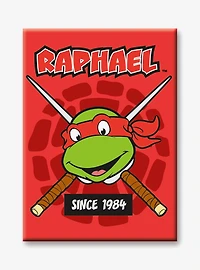 Teenage Mutant Ninja Turtles Raphael Flat Magnet