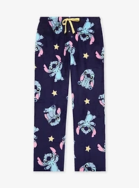 Disney Lilo & Stitch Stars Allover Print Plush Sleep Pants - BoxLunch Exclusive