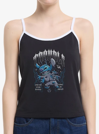 Disney Lilo & Stitch Cosmic Trouble Womens Cami Tank Top BoxLunch Exclusive