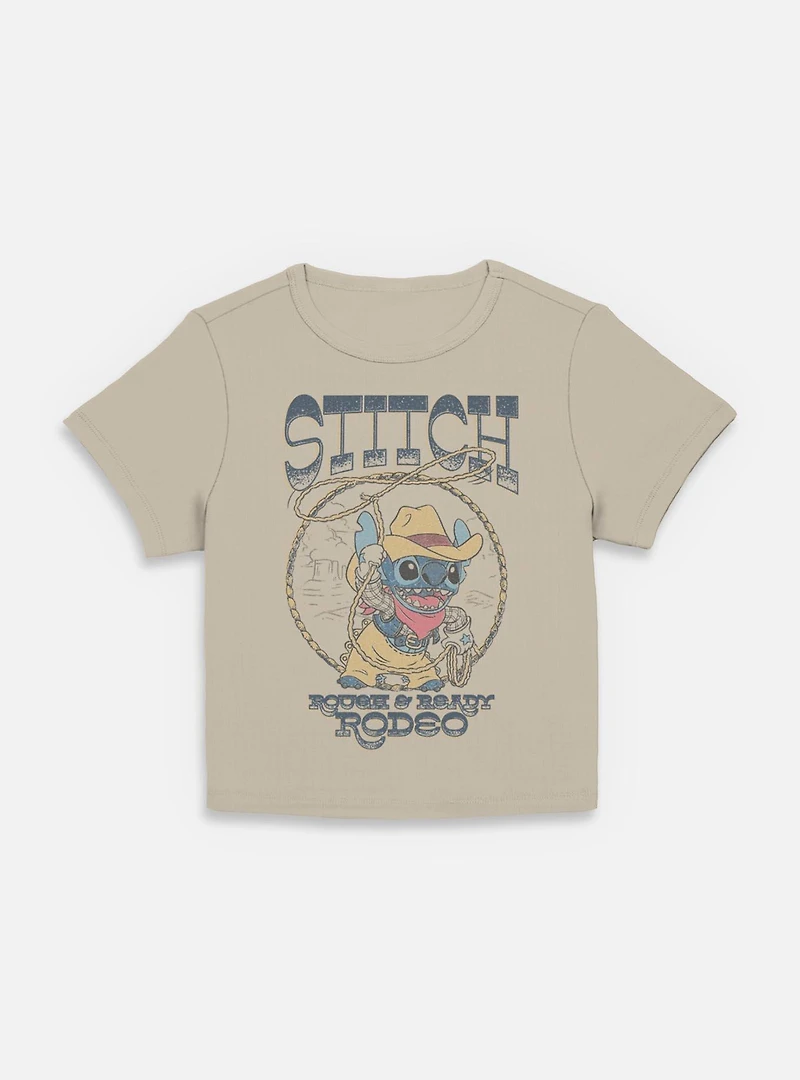 Disney Lilo & Stitch Rough Ready Rodeo Womens Baby T-Shirt BoxLunch Exclusive