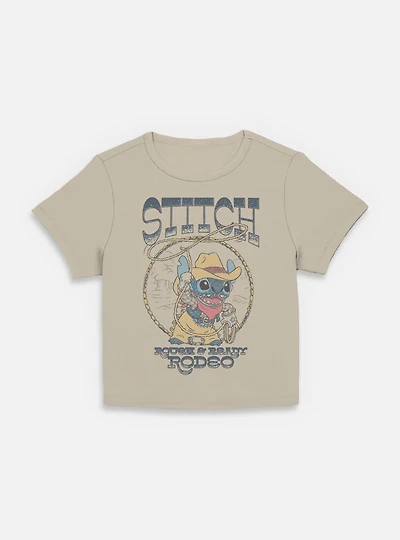 Disney Lilo & Stitch Rough Ready Rodeo Womens Baby T-Shirt BoxLunch Exclusive