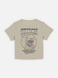 Disney Lilo & Stitch Rough Ready Rodeo Womens Baby T-Shirt BoxLunch Exclusive