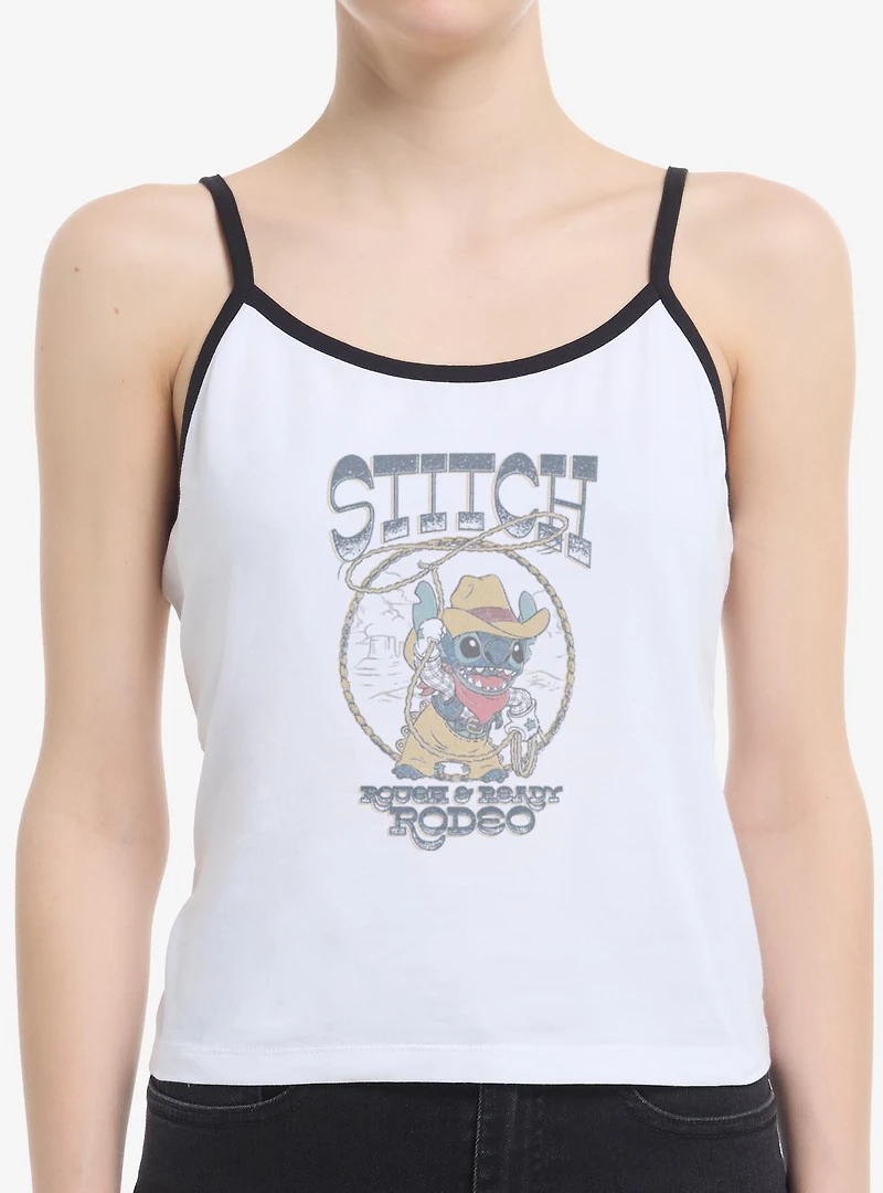 Disney Lilo & Stitch Rough Ready Rodeo Womens Cami Tank Top BoxLunch Exclusive