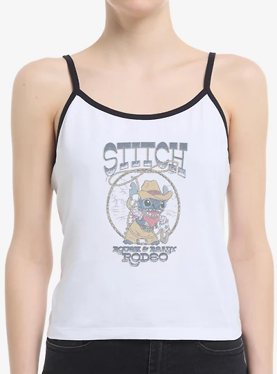 Disney Lilo & Stitch Rough Ready Rodeo Womens Cami Tank Top BoxLunch Exclusive
