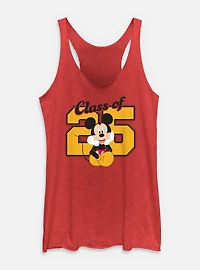 Disney Mickey Mouse Class Of 25 Womens Tank