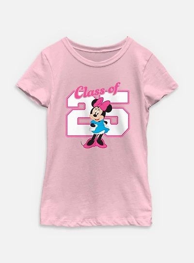 Disney Minnie Mouse Class 25 Youth Girls T-Shirt