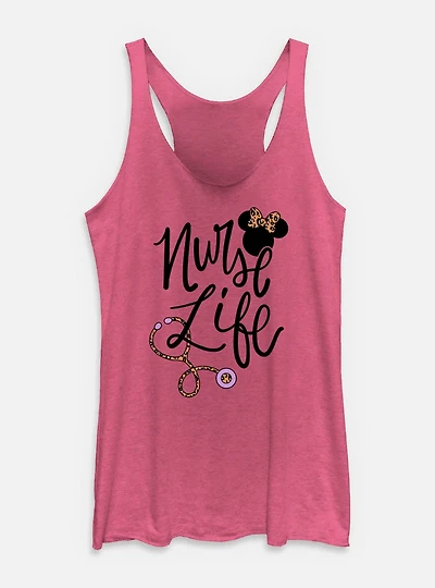 Disney Minnie Mouse Nurse Life Womens Tank