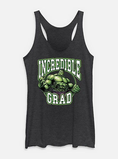 Marvel Avengers Incredible Grad Hulk Womens Tank