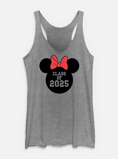 Disney Minnie Mouse Class Of 2025 Womens Tank