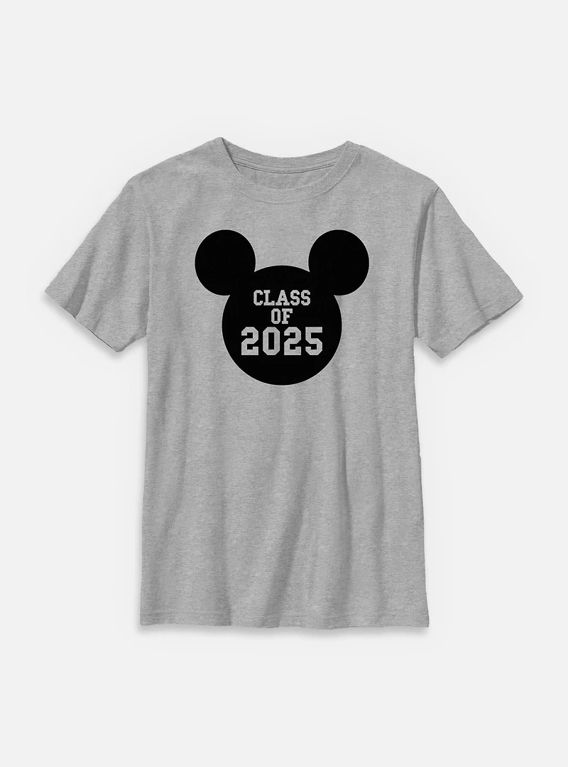 Disney Mickey Mouse Class Of 2025 Youth T-Shirt