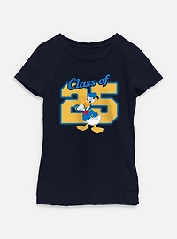 Disney Donald Duck Class Of 2025 Youth Girls T-Shirt