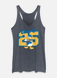 Disney Donald Duck Class Of 2025 Womens Tank