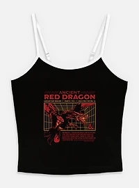 Dungeons & Dragons Ancient Red Dragon Stats Womens Cami