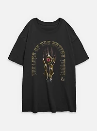 Dungeons & Dragons Hand Of Damned Womens Oversized T-Shirt