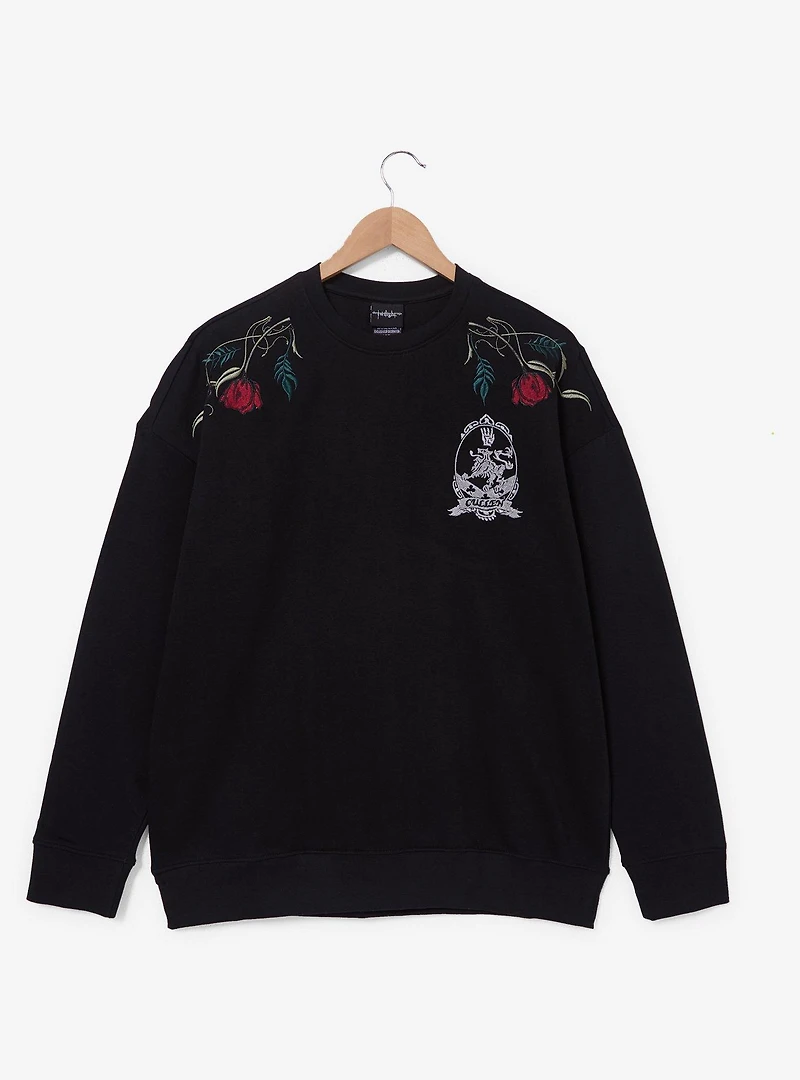 Twilight Cullens Embroidered Women's Crewneck — BoxLunch Exclusive