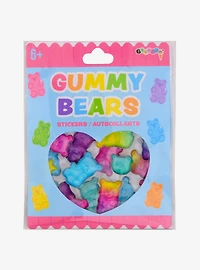 Gummy Bears Gel 3D Sticker Set