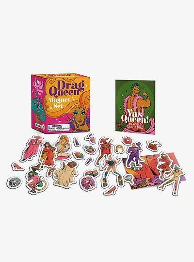 Drag Queen Magnet Set