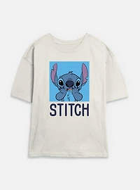 Disney Lilo & Stitch Bashful Womens Skimmer T-Shirt
