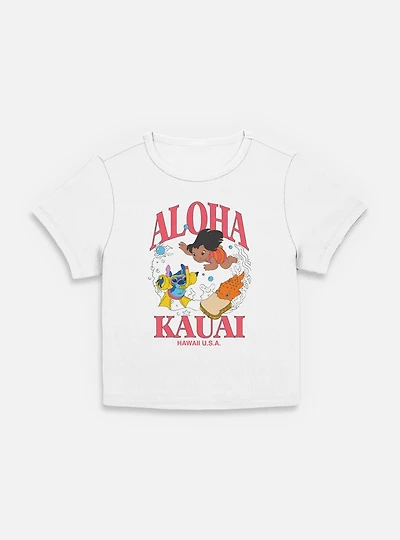 Disney Lilo & Stitch Aloha Kauai Womens Baby T-Shirt