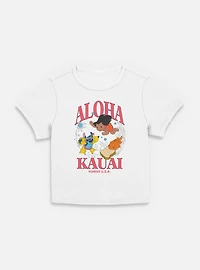 Disney Lilo & Stitch Aloha Kauai Womens Baby T-Shirt