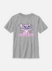 Disney Lilo & Stitch Angel It's My Birthday Youth T-Shirt