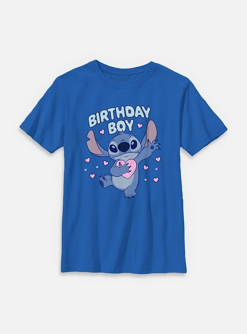 Disney Lilo & Stitch Birthday Boy Youth T-Shirt