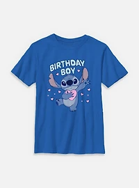 Disney Lilo & Stitch Birthday Boy Youth T-Shirt