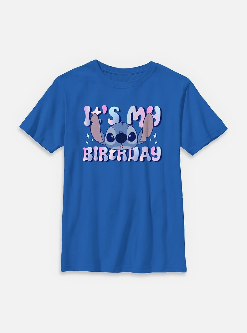 Disney Lilo & Stitch It's My Birthday Youth T-Shirt
