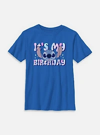 Disney Lilo & Stitch It's My Birthday Youth T-Shirt