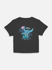 Disney Lilo & Stitch Tropical No Bad Days Womens Baby T-Shirt